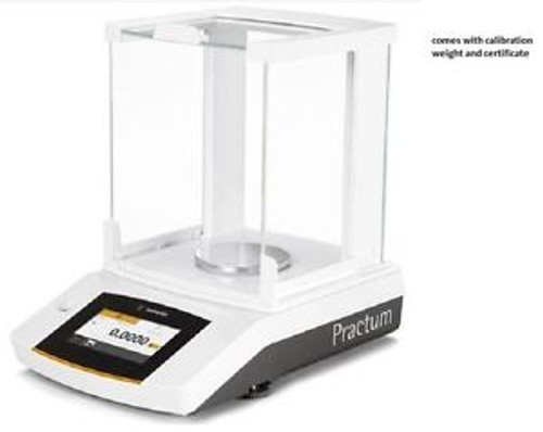 Sartorius Practum213-1S Analytical Lab Balance 210 g x 0.001 g,Touch Screen,New