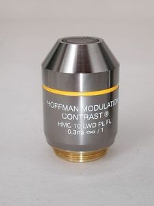 Hoffman Modulation Contrast HMC 10x LWD PL FL Microscope Objective