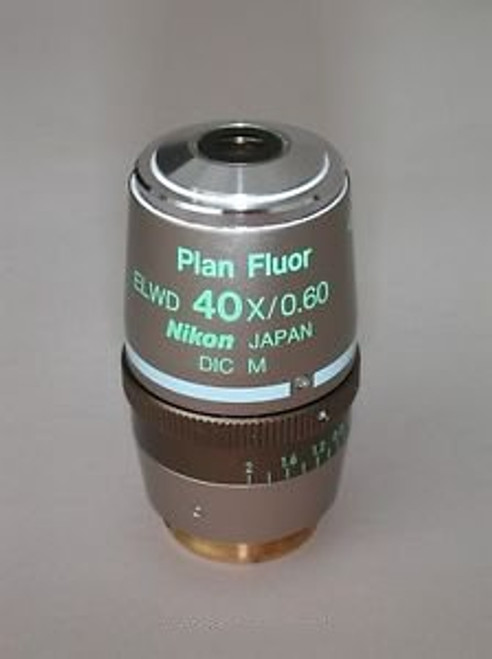 Nikon Microscope Objective, Plan Fluor 40x SLWD