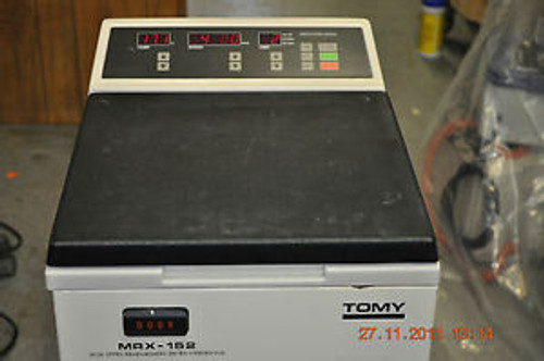 TOMY MRX 152 High Speed Refrigerated Micro Centerfuge