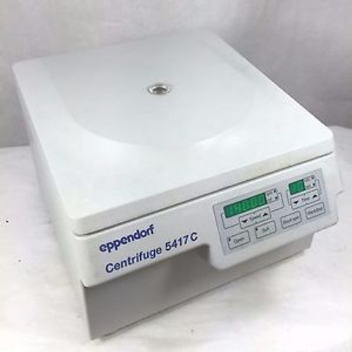 Eppendorf 5417C Centrifuge w/ F45-30-11 Rotor & Lid, Working Microcentrifuge
