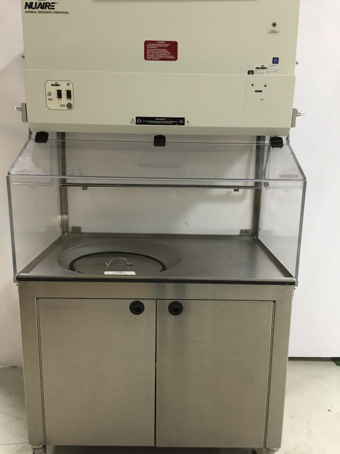 Nuaire Nu-607-400 Animal Bedding Waste Station