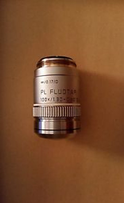Leica PL FLUOTAR 100x/1.30 - 0.60 Oil Infinity/0.17/D Objective