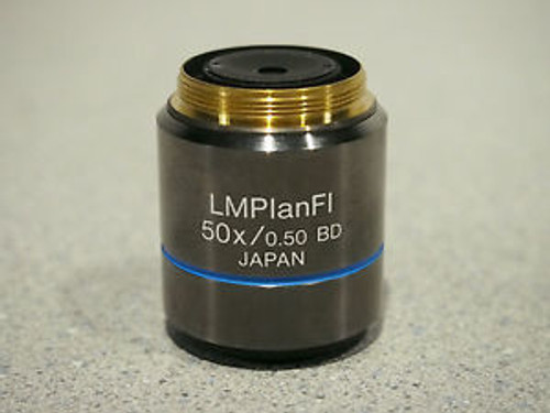 Olympus LMPlanFl 50x/0.50 BD Microscope Objetive LMPlanFI Tested Working