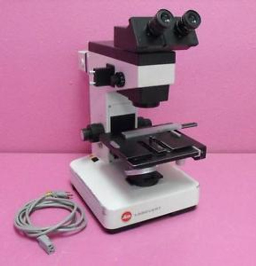 Leitz Wetzlar Labovert Inverted Microscope w/ Phase Contrast Objectives