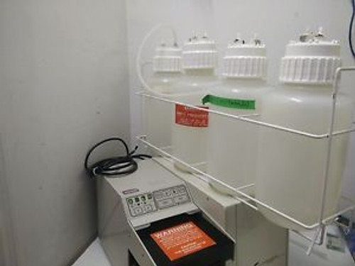 Dynatech Ultra Wash II Microplate Dispenser Washer & Vacuum Pump & Elisa Bottles