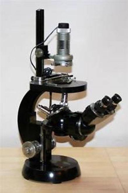 Zeiss invertoscope microscope with phase contrast, germany 50