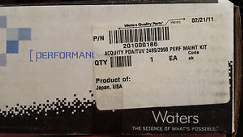 Waters Acquity PDA/TUV 2489/2998 Performance Maintenance Kit 201000186 Fedex Sh