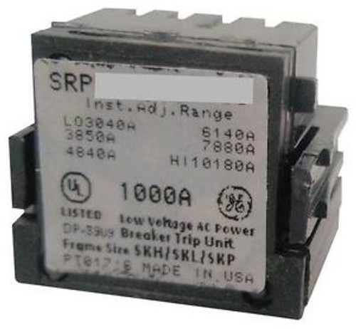 GENERAL ELECTRIC SRPG400A125 Rating Plug 125A