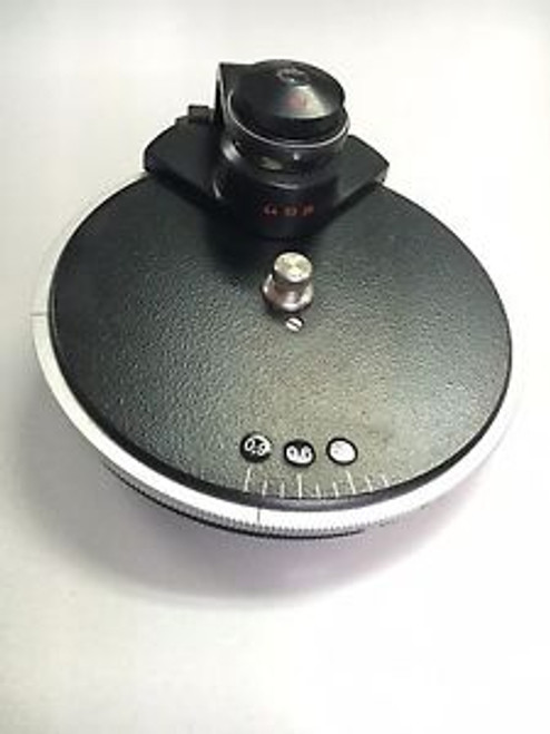 Zeiss DIC Phase Contrast Microscope Condenser with 0.9 Flip-Out Lens, PN 445365