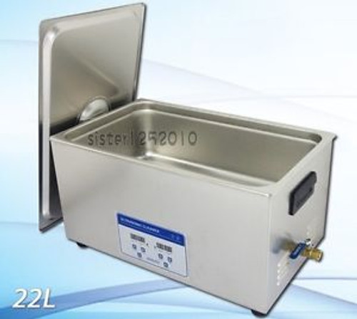 AC220V 480W 22 Liters Digital Ultrasonic Cleaner With Heater And Timer