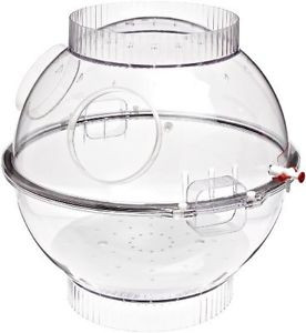 Bel-Art Scienceware 500300000 Clear Polycarbonate Techni-Dome 360 Glove Chamber