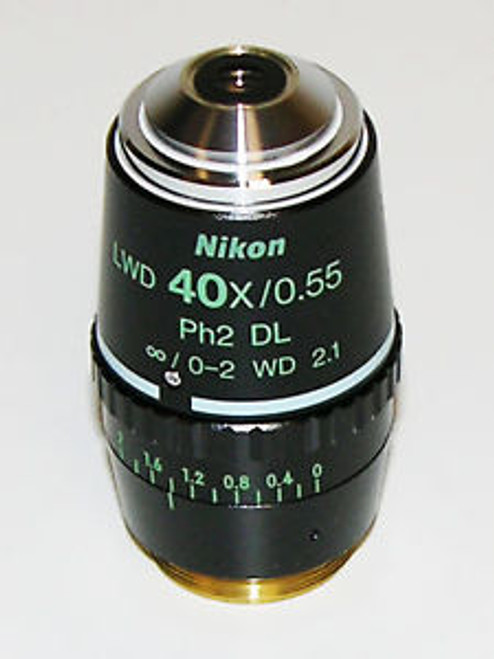 Nikon 40X LWD Phase Infinity  Microscope Objective