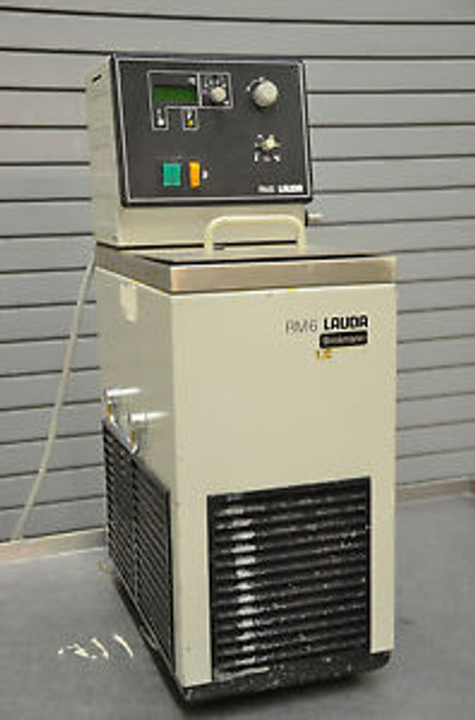 RM6 Lauda Refrigerating Circulating 6 Liter Water Bath Good Working Condition