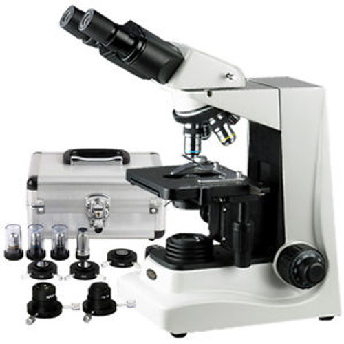 Darkfield, Phase Contrast Binocular Compound Microscope 40x-1600x