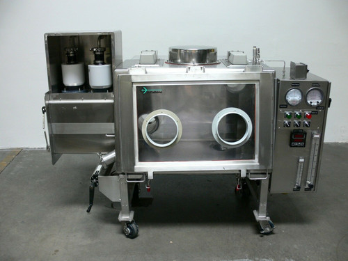 La Calhene 1530 Stainless Steel Isolator w/ Side Transfer Chamber Glove Box