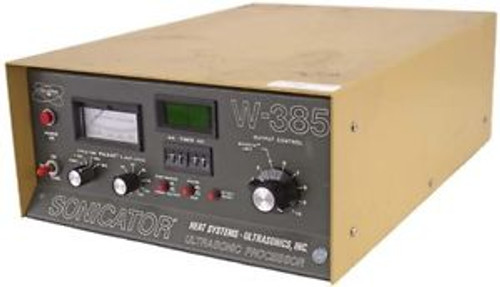 Heat Systems-Ultrasonics W-385 Lab 20kHz 475W Sonicator Ultrasonic Processor