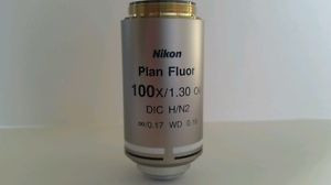 Nikon Plan Fluor 100x/1.30 Oil DIC H/N2 Objective