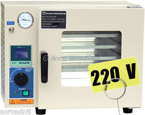 0.9 CF Vacuum Drying Oven 5 Sided Gas Inlet LCD Controller 220V Special Sale