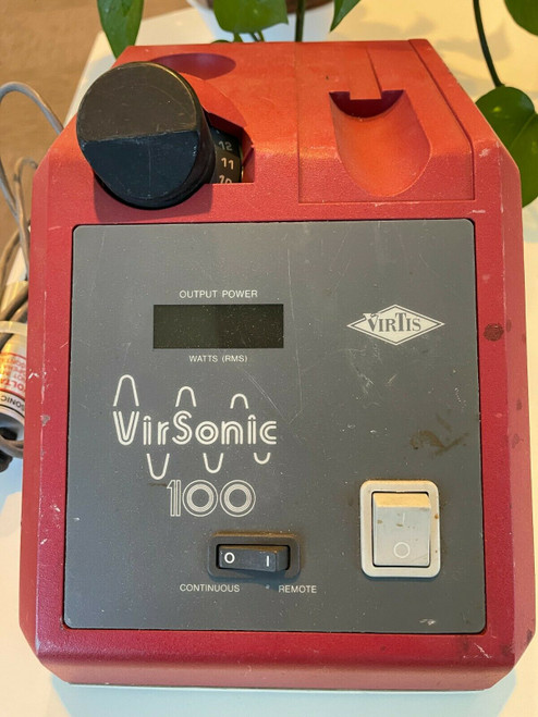 Virtis VirSonic 100 Model 346411 Ultrasonic Cell Disruptor