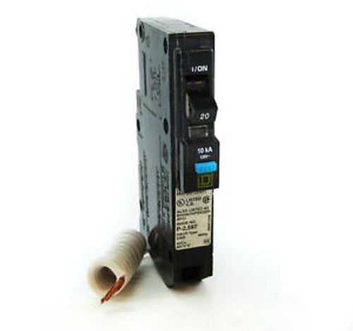 New Square D QO120AFI 20A 1-Pole 120V Circuit Breaker