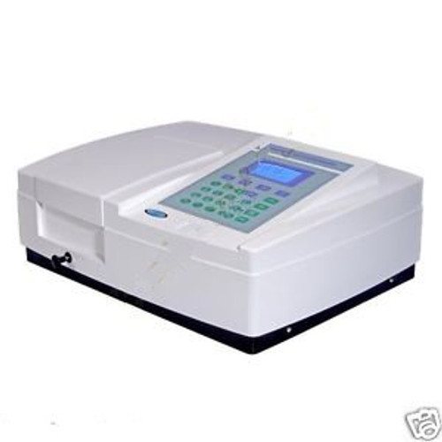 Single Beam Visible Spectrophotometer W/PC Scanning Software 320-1100nm ±0.6nm