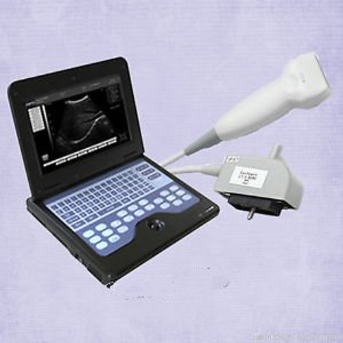 CMS600P2 CE full digital Portable Laptop Ultrasound Scanner+7.5MHZ linear probe