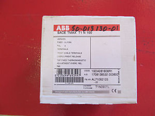 ABB SACE TMAX T1N 90 Amp Circuit Breaker T1N090TL