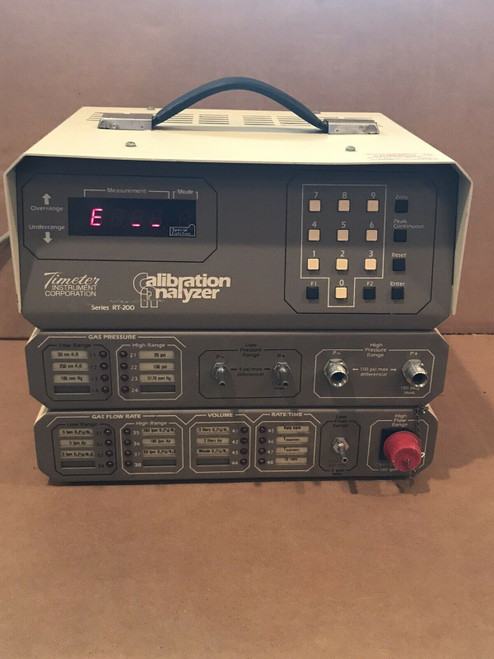 Timeter Instrument RT-200 Calibration Analyzer Lab w/ Module RT-202 & RT-203