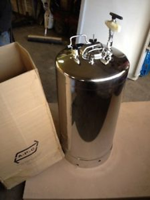 NEW - Alloy Products Corp T316 Stainless Steel Pressure Vessel 18 X 36