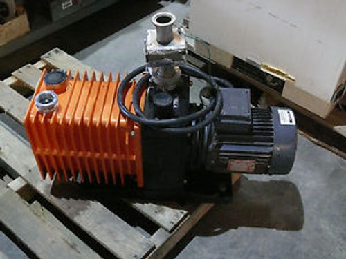Alcatel 2033 Rotary Vane  vacuum pump 27cfm 1.5 hp