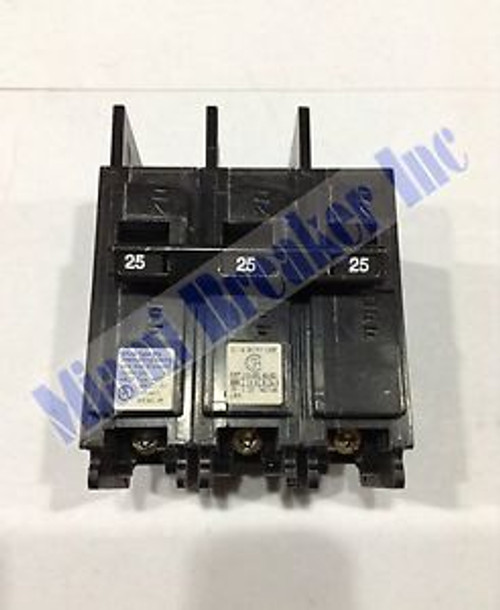 BQ3B025 Siemens Circuit Breaker 3 Pole 25 Amp 240V (New)