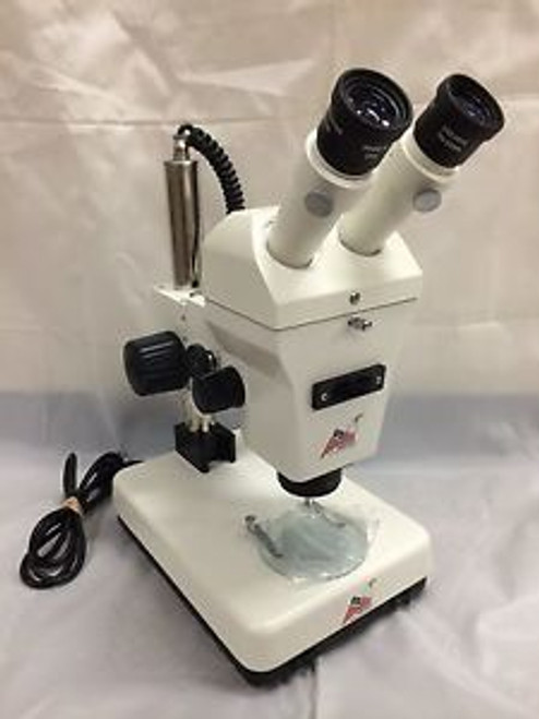 Brand New US Micro Optical USZ-8 Stereo Zoom Microscope - 0.8x-6.4x Zoom Range