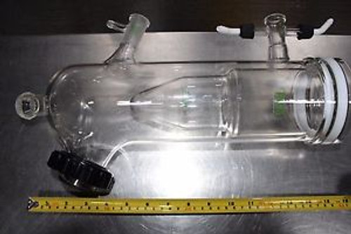 Buchi RotoVapor Condenser Cold Trap Dry Ice Distillation Reaction Head vacuum