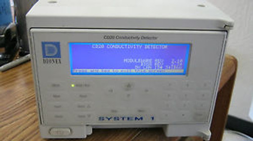 Dionex CD20 Conductivity Detector  Model CD20-1 &lt
