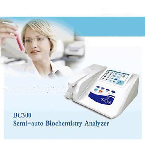 Bc300 Semi-Auto Biochemistry Analyzer,Blood Glucose,Blood Lipids,Touch Screen