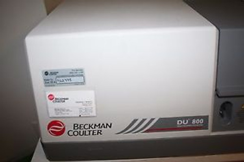 Beckman Coulter DU-800 SPECTROPHOTOMETER UV/Vis