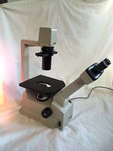 Nikon TMS Inverted Microscope w/2 Plan Objectives 2 ph contrast (4 ea.)