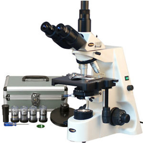 40X-2500X Professional Infinity Plan Phase Contrast Kohler Trinocular Microscope