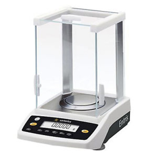 Sartorius Entris 124-1S Analytical Lab Balance 120 x 0.1mg, External Cal, New