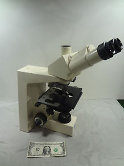 Carl Zeiss Axiolab re Trinocular Microscope w/ Eyepieces Objectives - A