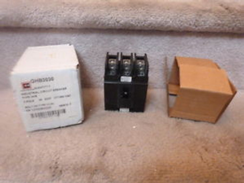 New Cutler Hammer GHB 3 pole 30 amp 277/480v GHB3030 Circuit Breaker