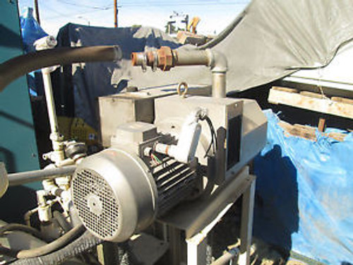 7 1/2 HP ROTARY VANE VACUUM PUMP MODEL P 170