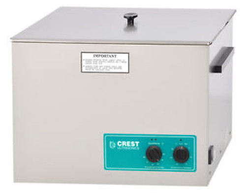 Crest CP1800-HT 5.25 Gal. Ultrasonic Cleaner, Stainless Steel, Timer+Heat+Cover