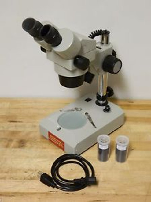 SPI 12-504-7 Deluxe Stereo Zoom Microscope 6.5x - 45x Magnification