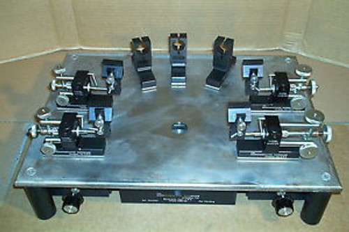 Micromanipulator Microscope Co. MSS100 Magnetic Stage Base and Micromanipulators