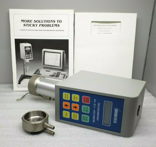 Brookfield Rvdv-Ii+Cp Digital Viscometer 115V 50/60Hz 22 Watts Dv-Ii And Case