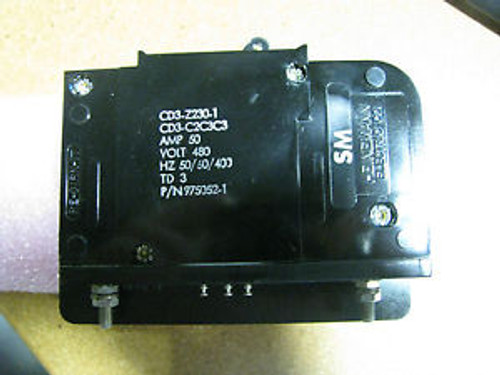 Heinemann Circuit Breaker # Cd3-Z230-1  Nsn: 5925-01-096-8000  975052-1 Dual Mk