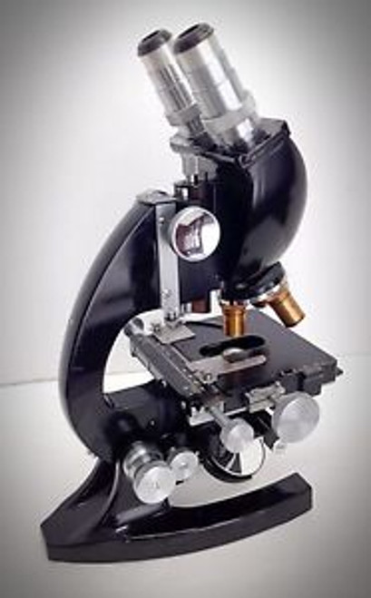 Vintage 1950s Collector Bausch & Lomb Microscope