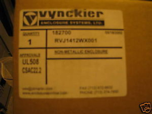 Vynckier 14X12 Non Metallic Enclosure Rvj1412Wx001